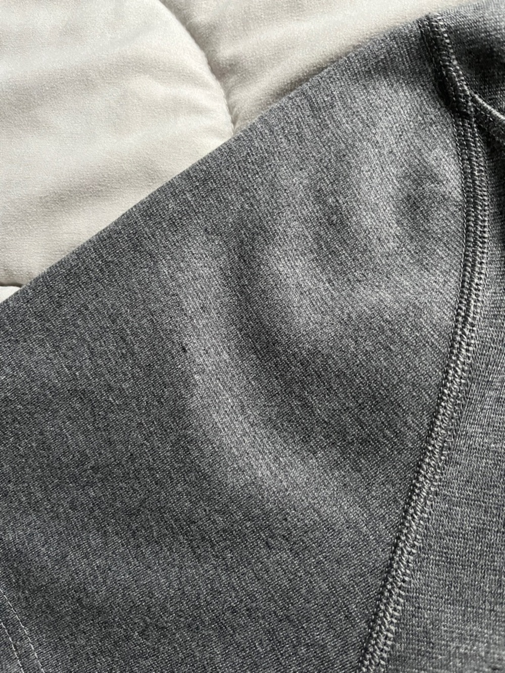 Lalabu Baby Wearing V-Neck Shirt in Dark Gray - Picture 7 of 10